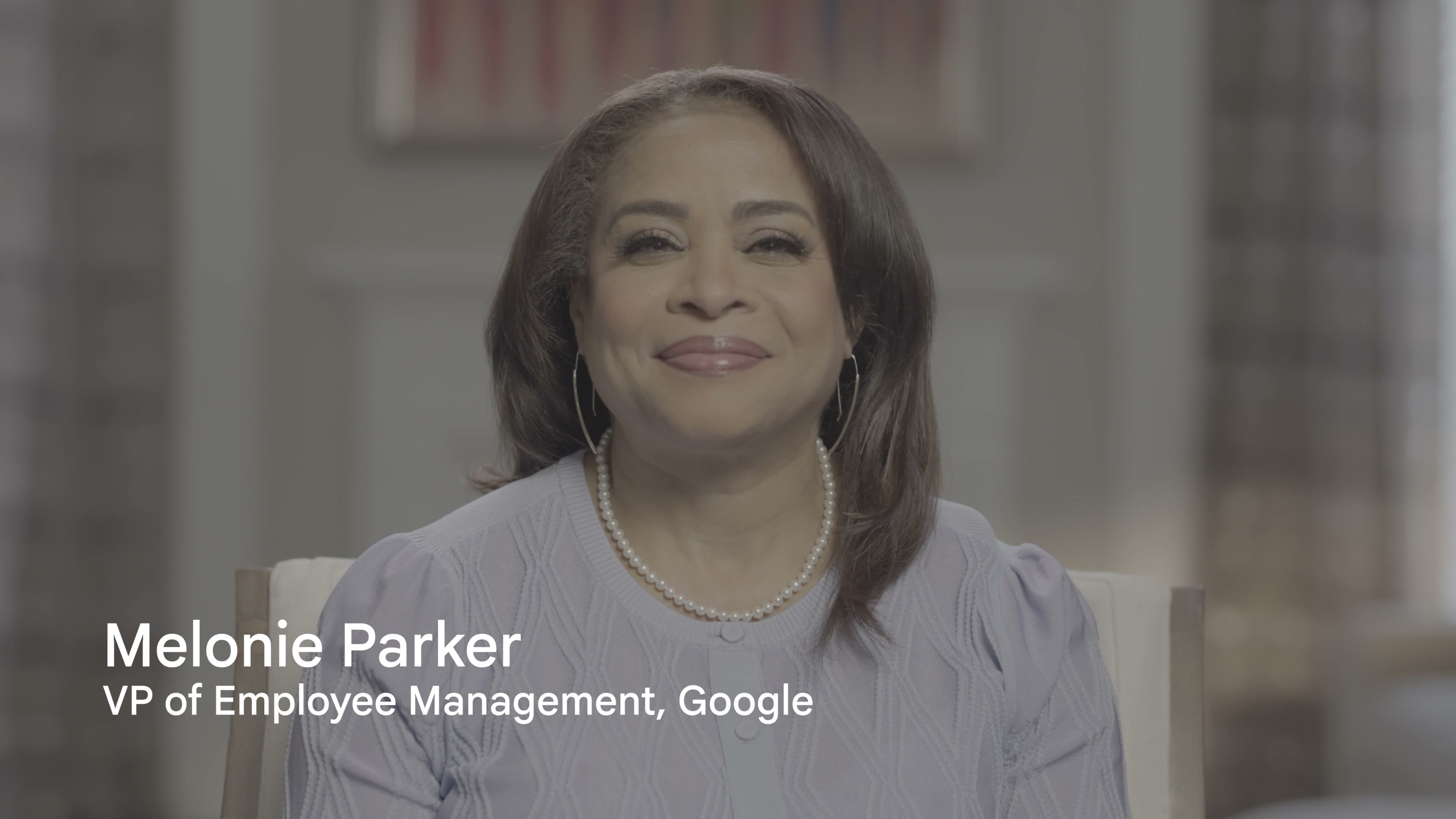 The Art of Possible production still — Melonie Parker, Google